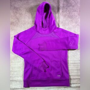 Under Armour Storm Women's Semi-Fitted Coldgear Pullover Sweatshirt Size Small